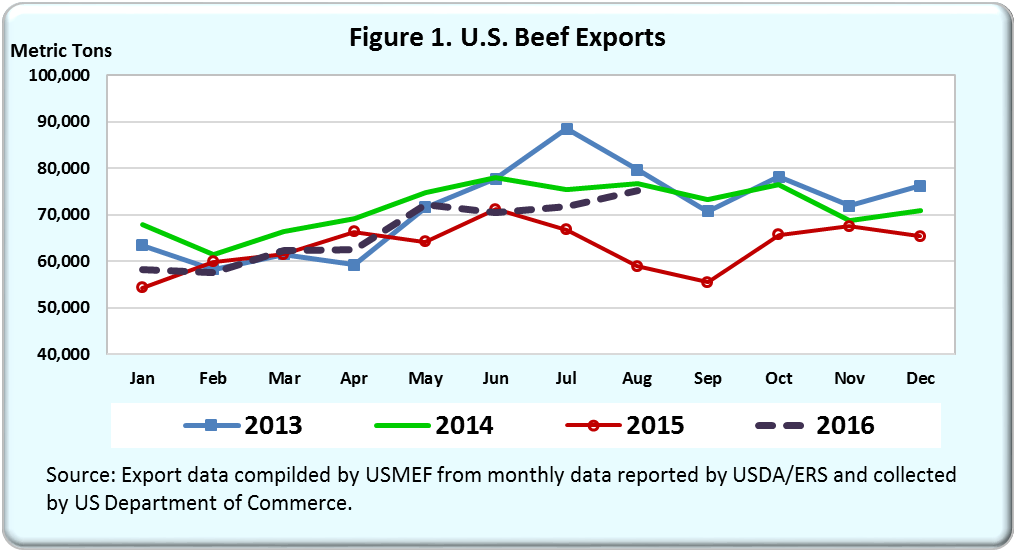 beef exports